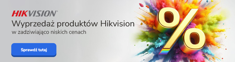 Hikvision wyprzedaż 01.2024